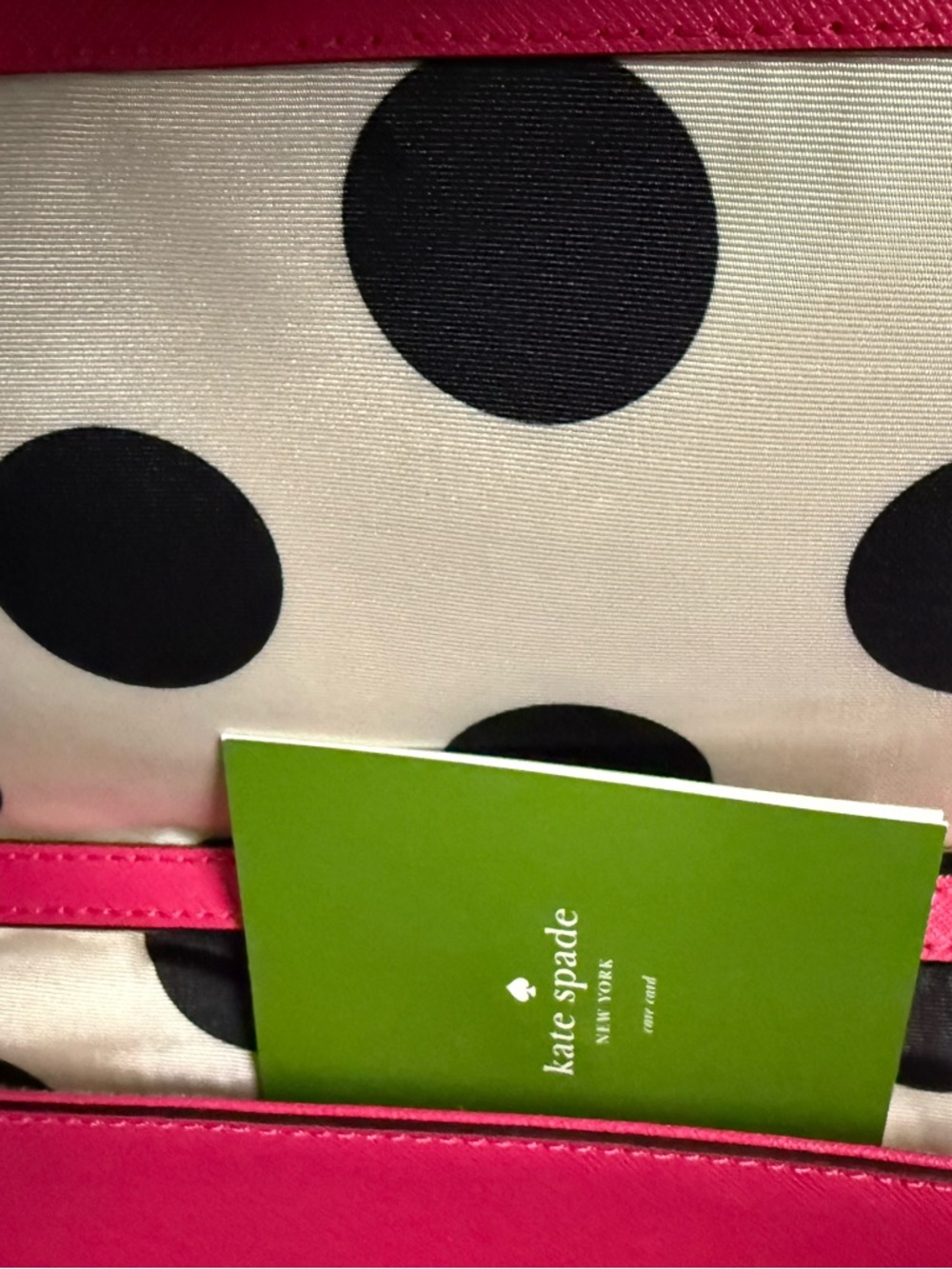kate spade Hot Pink Saffiano Crossbody - Picture 5 of 7